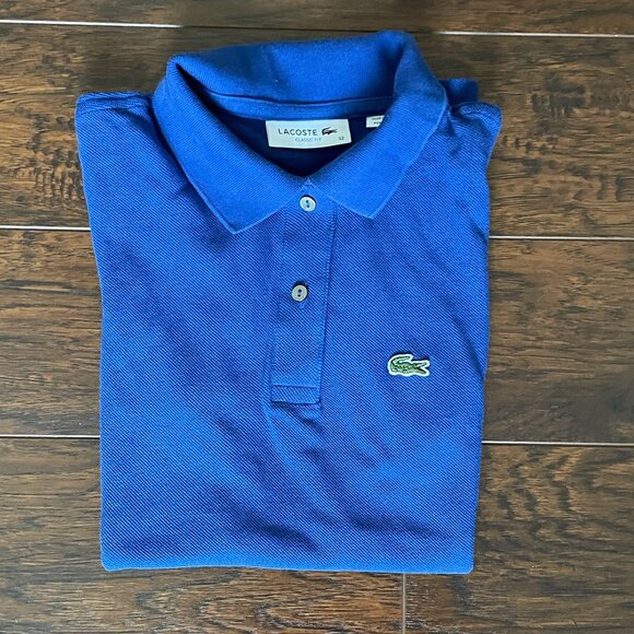 Lacoste Polo Classic Fit - Royal Blue, Size 32 - Picture 1 of 1